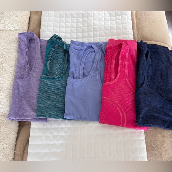 5 Lululemon tank tops all size 6 - Picture 1 of 1